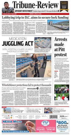 Tribune-Review: Valley News Dispatch Edition